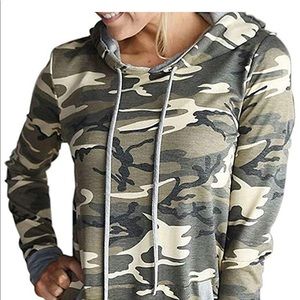 Brand new camo hoodie